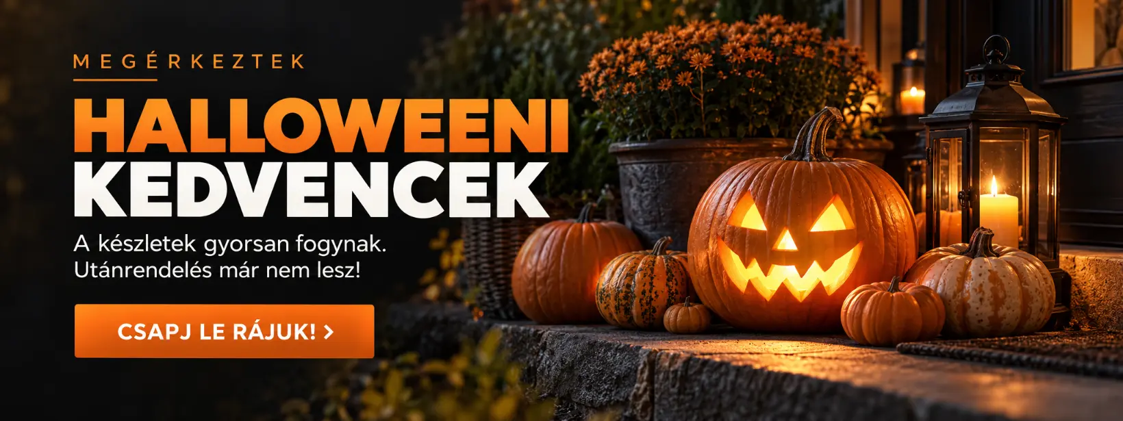 Halloweeni termékek