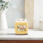 Vanilia cupcake, Yankee Candle illatgyertya, kicsi üveg (vaníliás sütemény)