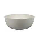 Bioplasztik 2 db-os mély tál szett, fehér, 2000 ml