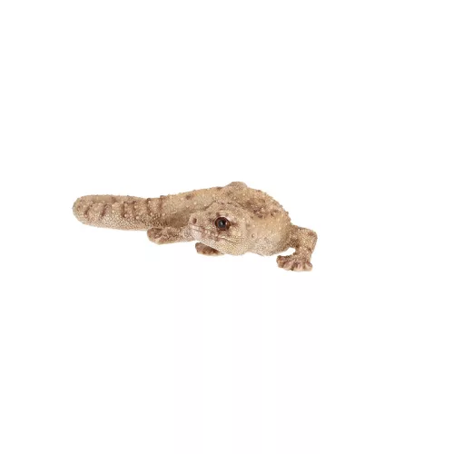 Gyík polyresin szobor, dekoráció, 16 x 8 x 3 cm