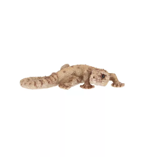 Gyík polyresin szobor, dekoráció, 16 x 8 x 3 cm