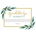 Ajándékkártya 10 000 Ft értékben
