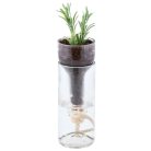 Önöntözős üvegpalántázó, 21 cm