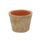Terrakotta cserép, 9 cm átmérőjű