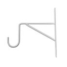 Klasszikus virágtartó konzol, fehér, 15 cm 