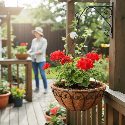 Kókuszrost betét virágtartókhoz, 25 cm átmérőjű