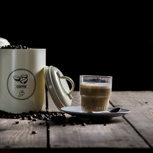 Cukortartó fém doboz, 1,3 literes