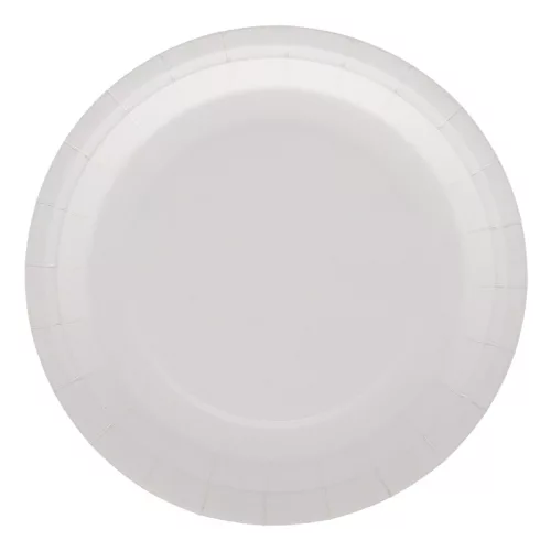 Mezei virág mintás papírtányér, 8 db-os, 23 cm átmérőjű