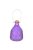 Buborék mintás üveg darázscsapda, lila, 21,5 cm