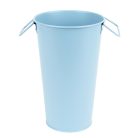 Fém váza, 3,2 literes, világoskék, 26 cm