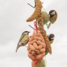 Felakasztható madáretető, 40 cm