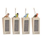 Felakasztható madár mintás madáretető, napraforgómaggal, C