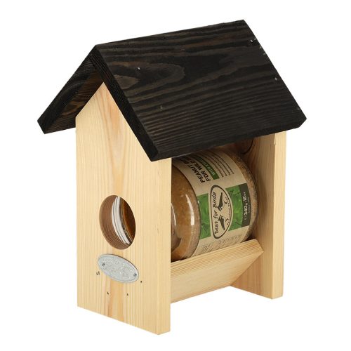 Fa madáretető mogyoróvaj tartóval, 20,8 cm