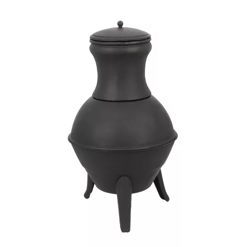 Öntöttvas teraszfűtő kályha, 70 cm