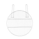 Fém grillrács fogóval, 61,5 cm átmérőjű