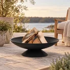 Öntöttvas tűzrakó tál, 60 cm átmérőjű – Esschert Design FF44