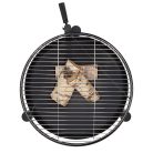 BBQ tűzrakó tál grillráccsal, 78 cm átmérőjű