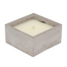 Kültéri gyertya beton tartóban, 18 x 18 cm