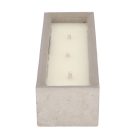 Kültéri gyertya beton tartóban, 38 x 12 cm