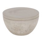 Kültéri gyertya beton tartóban, 18 cm átmérőjű