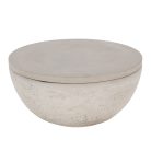 Kültéri gyertya beton tartóban, 28 cm átmérőjű