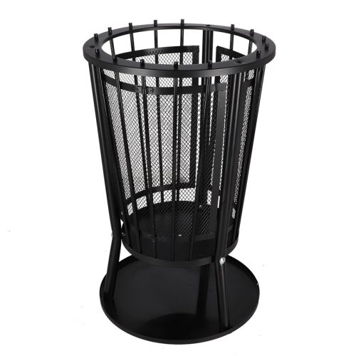 Tűzrakó kosár hamutartó tállal, 64 cm