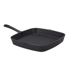 Öntöttvas grill serpenyő, 35,5 x 24 cm
