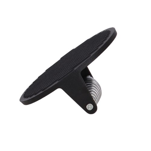 Öntöttvas hamburgerhús formázó, steak nehezék, 18 cm átmérőjű