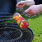 Forgatható zöldséggrillező henger, 30 cm