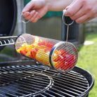 Forgatható zöldséggrillező henger, 30 cm