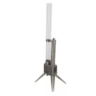 Fa pellet tüzelésű teraszfűtő kályha, 135 cm