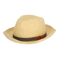 Homburg szalmakalap, 28,5 x 30 cm
