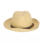 Homburg szalmakalap, 28,5 x 30 cm