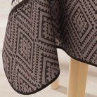 Dzsungel mintás vízlepergető asztalterítő, barna, 148 x 240 cm