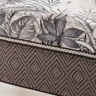 Dzsungel mintás vízlepergető asztalterítő, barna, 148 x 240 cm