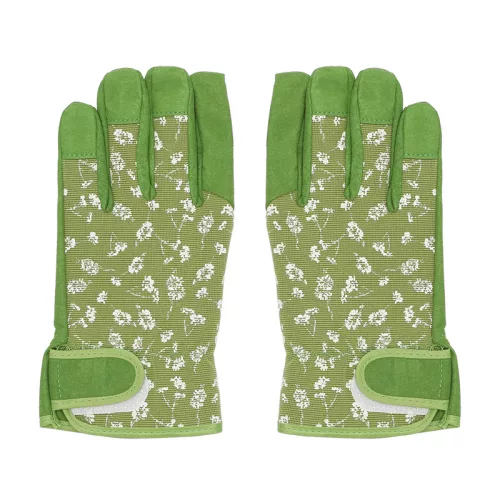 Mintás kerti kesztyű, 22 cm