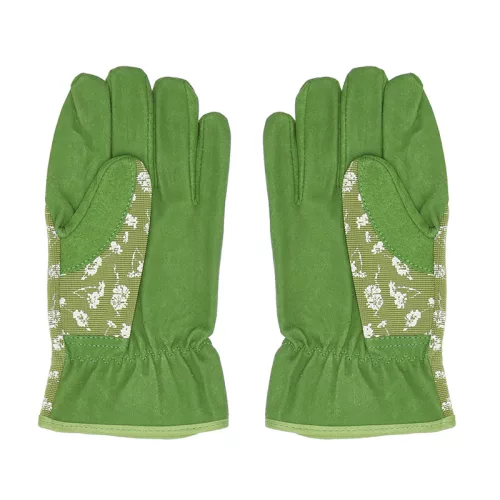 Mintás kerti kesztyű, 22 cm