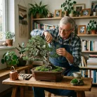 Kerámia bonsai cserép, 30 cm