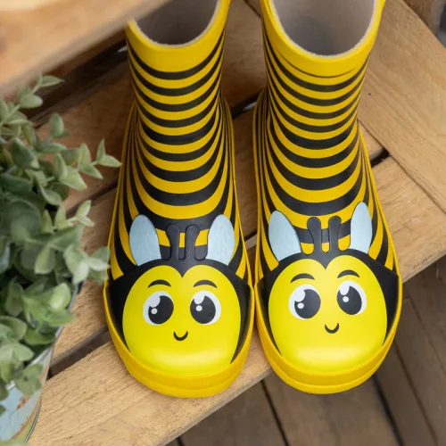 Méhecskés gyerek gumicsizma, 29-30-as méret