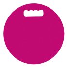 Gyerek kerti térdelőpárna, pink, 28 cm átmérőjű