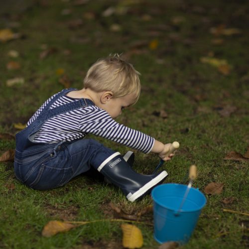 Gyerek vödör, 1,6 literes, kék