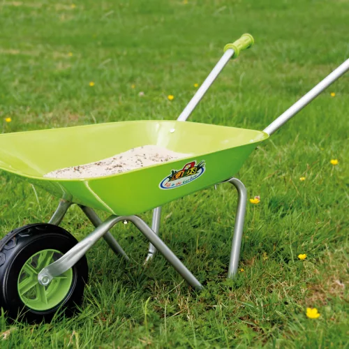 Gyerek talicska ajándékdobozban, zöld, 6,5 literes