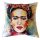Frida Kahlos gobelin díszpárna huzat, 45x45 cm