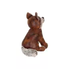 Erdei állatos bőr ajtókitámasztó, róka, 1,5 kg