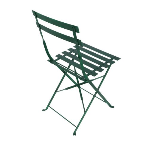 Francia stílusú összecsukható bisztró fém szék