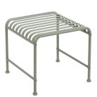 Timeless fém kertiasztal, matt olivazöld, 46 x 47 x 42 cm