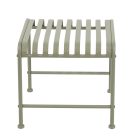 Timeless fém kertiasztal, matt olivazöld, 46 x 47 x 42 cm