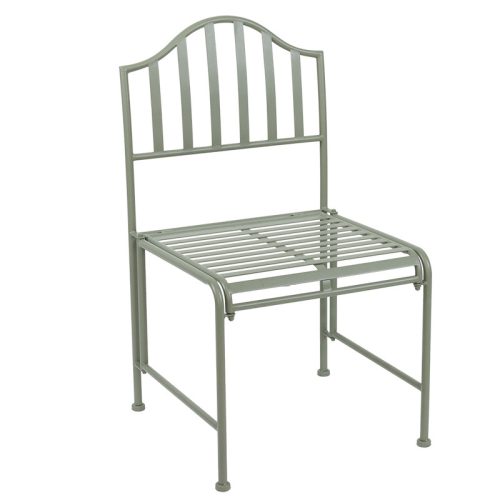 Timeless fém kertiszék, összecsukható, matt olivazöld, 53 x 57 x 91 cm