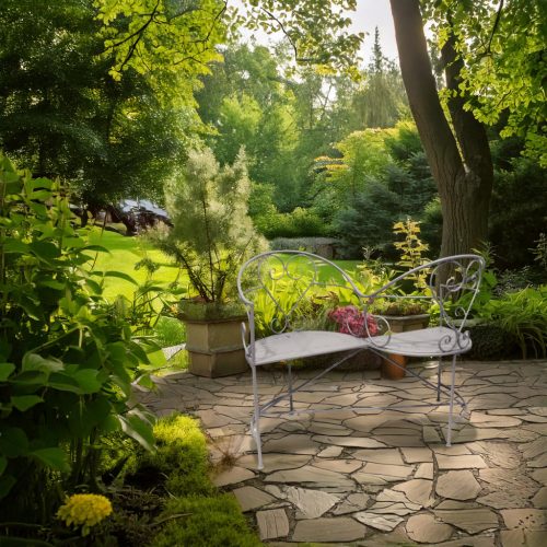 Francia stílusú, kovácsoltvas 'szerelmesek padja', 114 cm