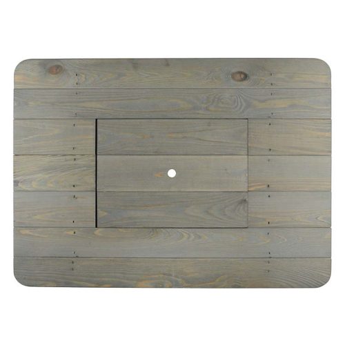 Sörös rekeszre helyezhető fa asztallap, 78 x 57 cm